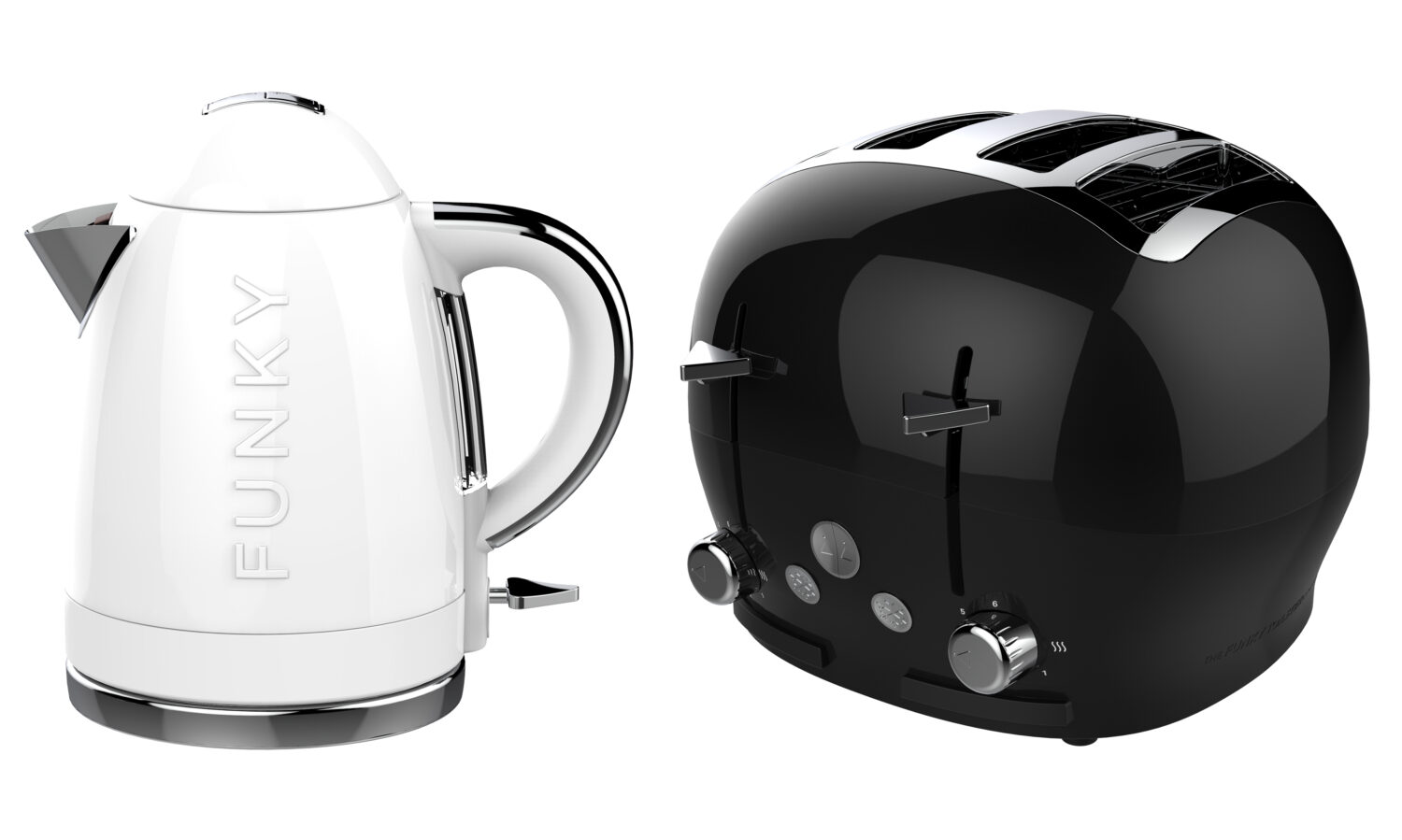 The Funky Appliance Company launches two monochrome sets ERT