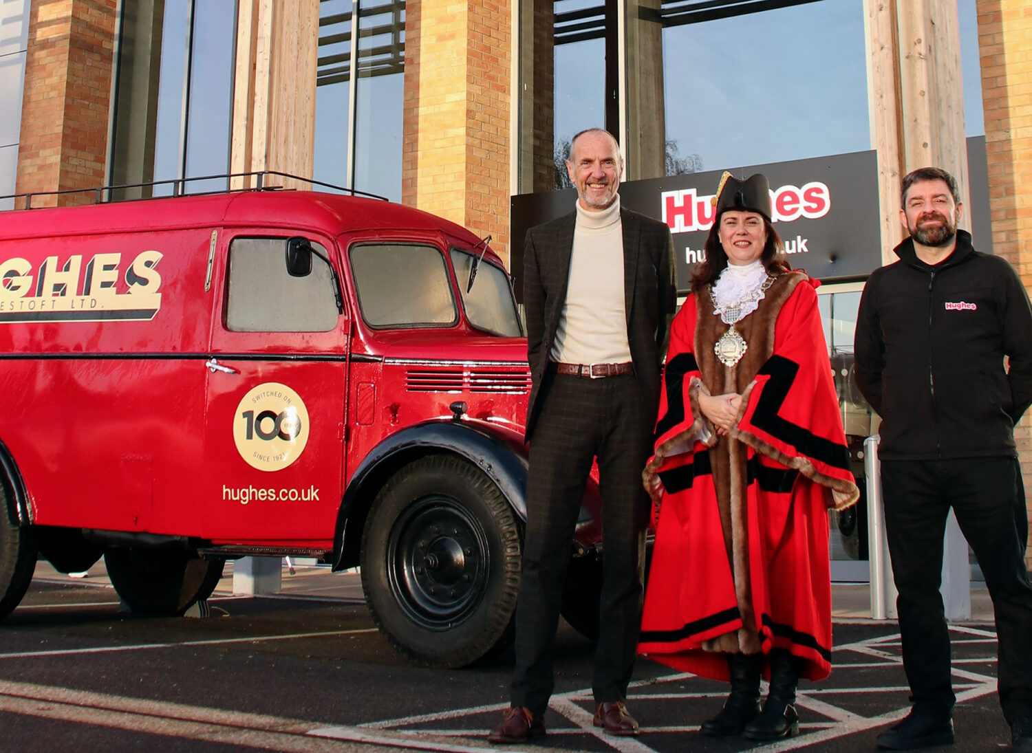 ‘Physical retail shops are a cornerstone of our business’ Hughes opens